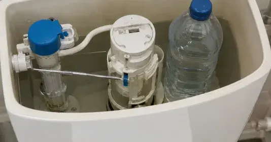 Trik na úsporu vody na WC. Vložte do nádržky PET lahev