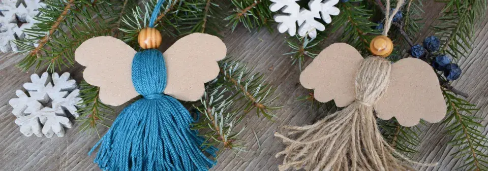 Vánoční anděl DIY