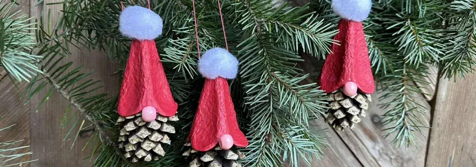 vánoční skřítci DIY
