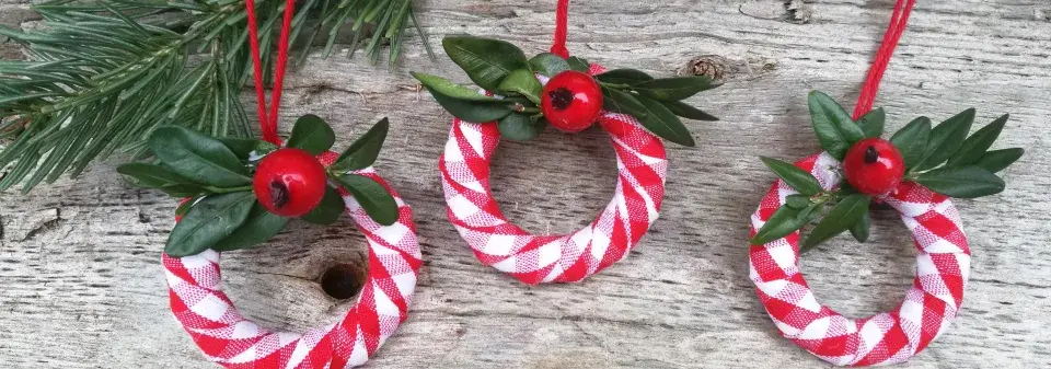 vánoční ozdoby DIY