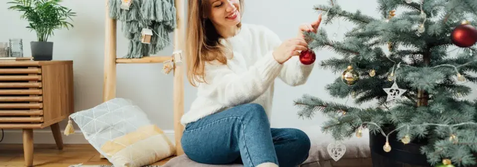 Stromek v květináči