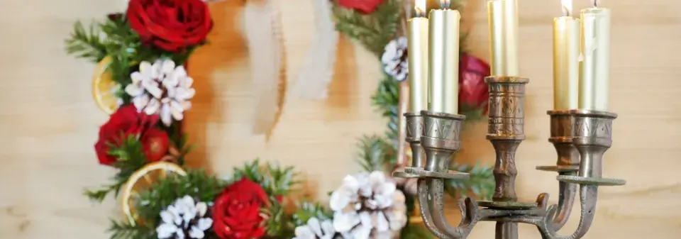 Vánoční dekorace na stůl na poslední chvíli