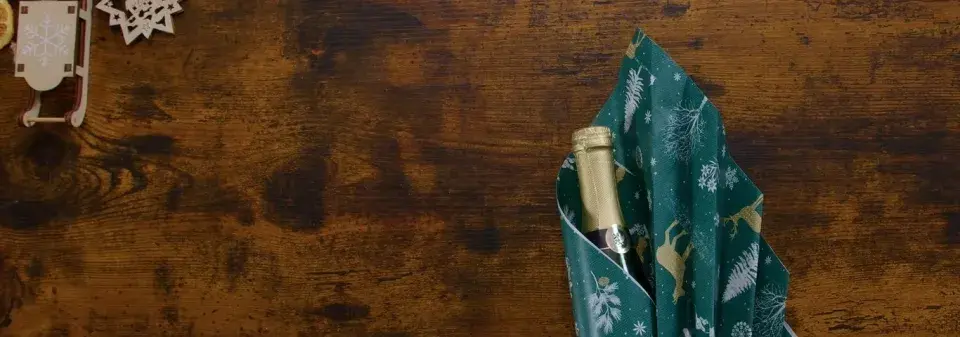 Jak zabalit lahev jako dárek