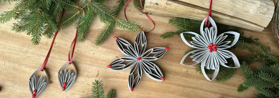 vánoční ozdoby DIY