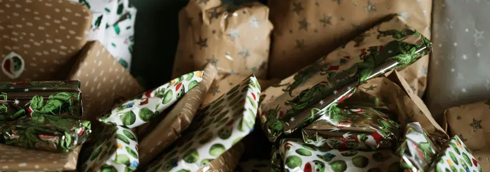 Kam s balicím papírem