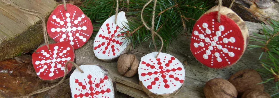 vánoční ozdoby DIY