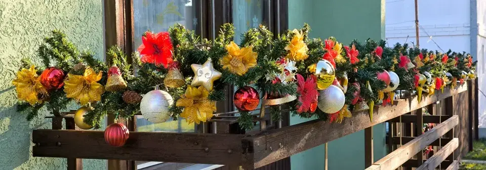Dekorace na balkon