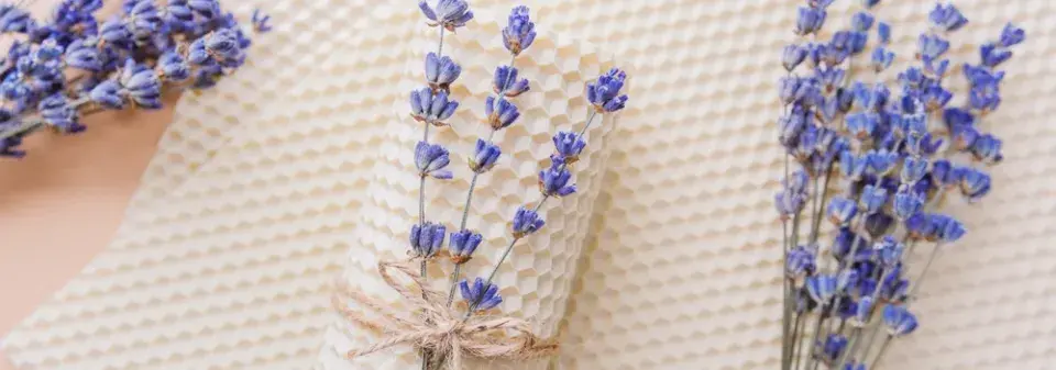 Vánoční dekorace z bylinek