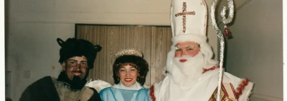 Česká tradice v podobě Mikuláše, čerta a anděla