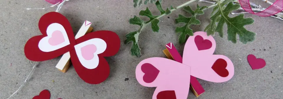 valentýnská dekorace