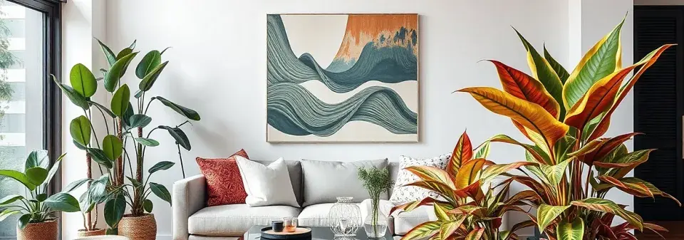 Pokojovky s barevnými listy