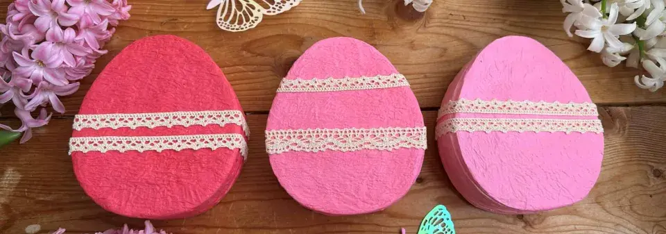 DIY kraslice z kartonu