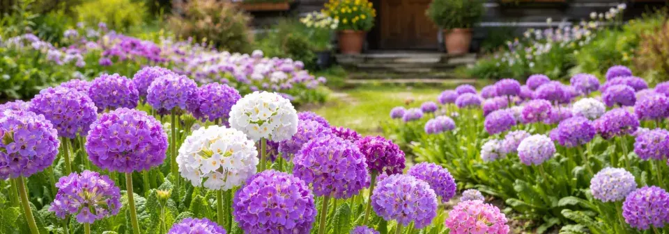 Prvosenka zoubkatá (Primula denticulata) 