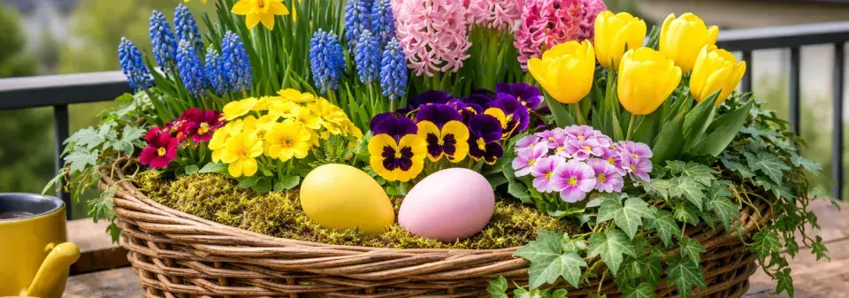 velikonoční košík