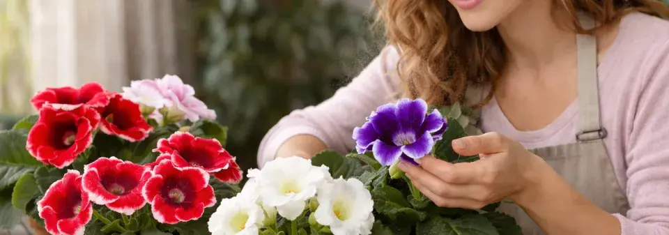 Gloxínie (Sinningia speciosa) 