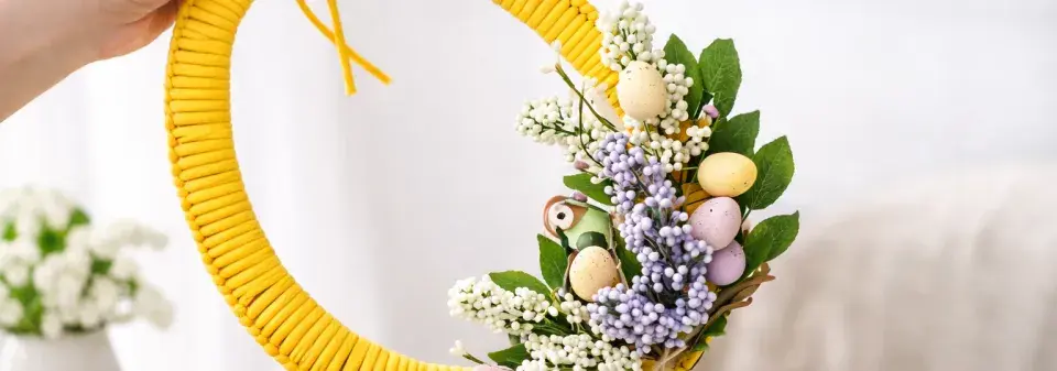 Velikonoční věnec 