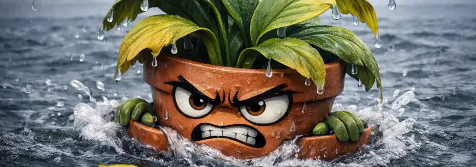 Když je vody moc: Jak vypadá přelitá pokojovka a její záchrana v praxi