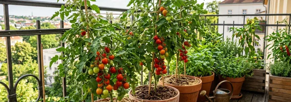 Rostliny na balkoně 