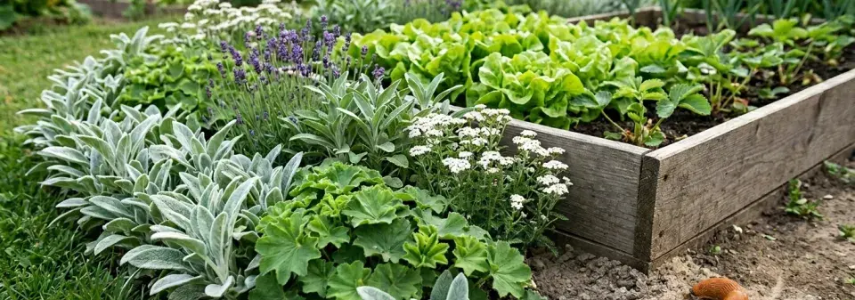 Slimáci na zahradě 