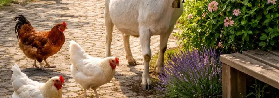 Zahrada plná zvířat: inspirace na chov zvířat i varování z praxe