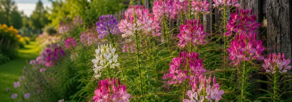 Luštěnice trnitá (Cleome spinosa) 