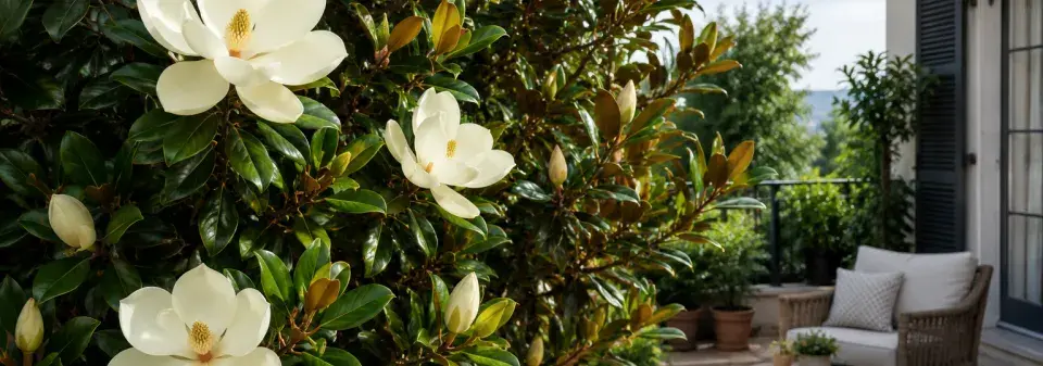 Magnólie velkokvětá (Magnolia grandiflora)