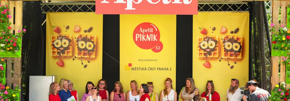 Hlavní stage na Apetit pikniku.