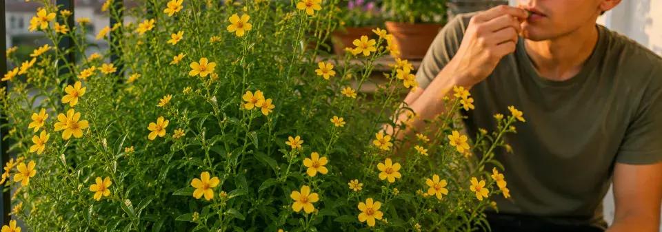 afrikán mexický (Tagetes lucida) 