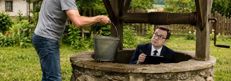 Zajímavě řešené studny, které jsou k vidění na zahradách