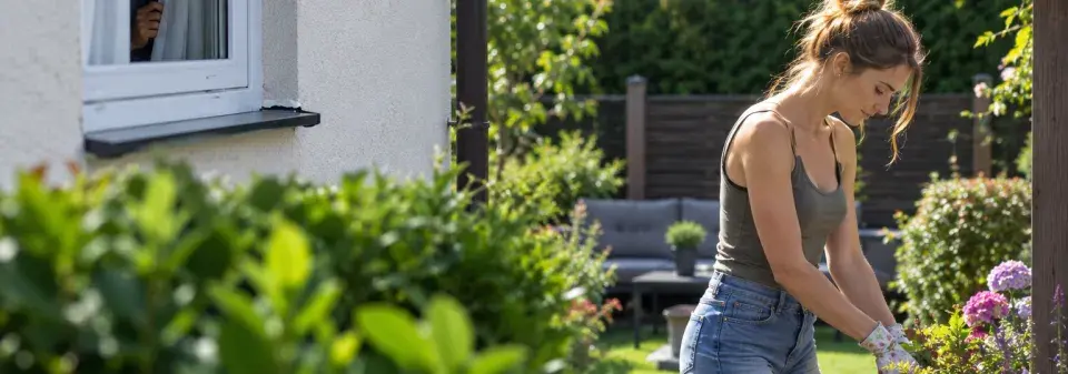 Jak ochránit soukromí na zahradě před zvědavými pohledy souseda