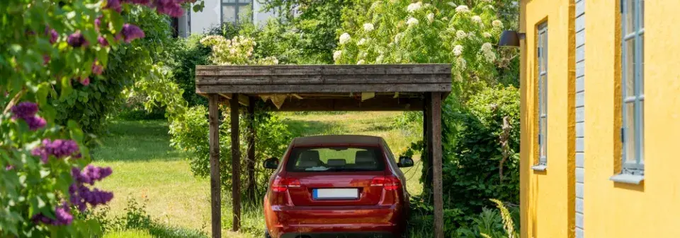 Stavba přístřešku pro auto