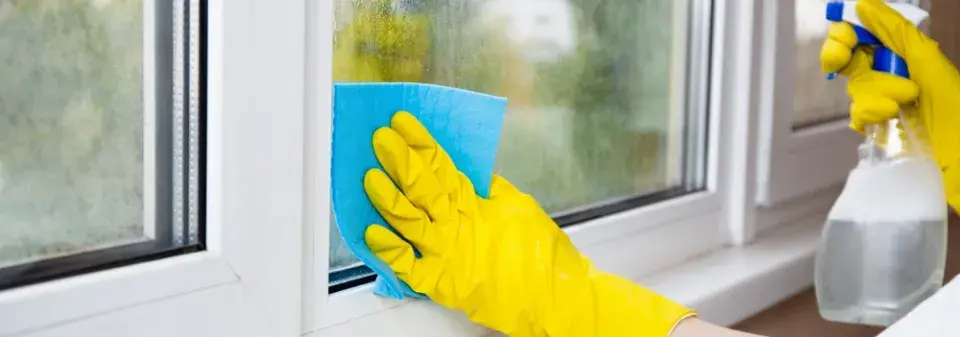 Šetrné čištění zažloutlých plastových oken