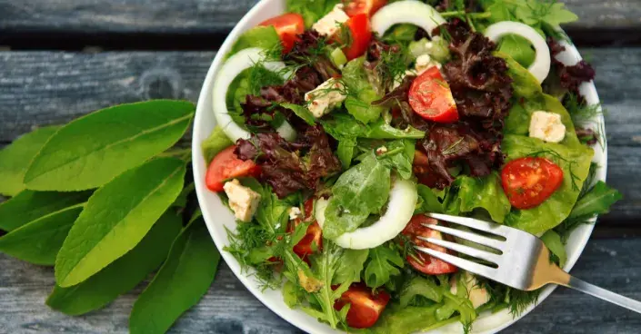 Zeleninový salát Zeleninový salát