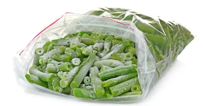 Fazolky v mrazicím sáčku