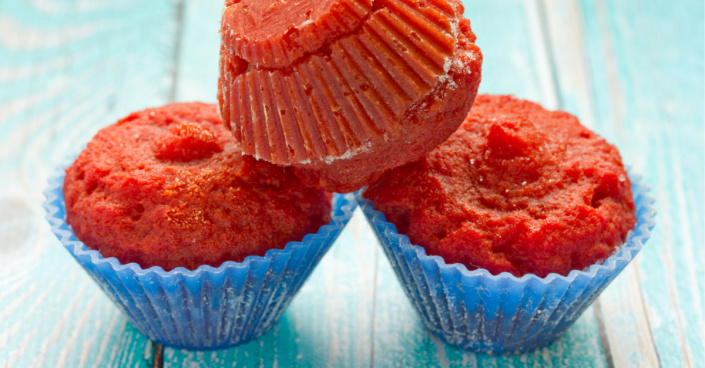 Rajčatové pyré v košíčcích na muffiny