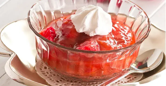 Jahodový dezert Jahodový dezert
