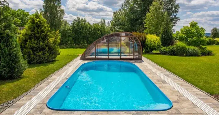 Umístění bazénu Umístění bazénu