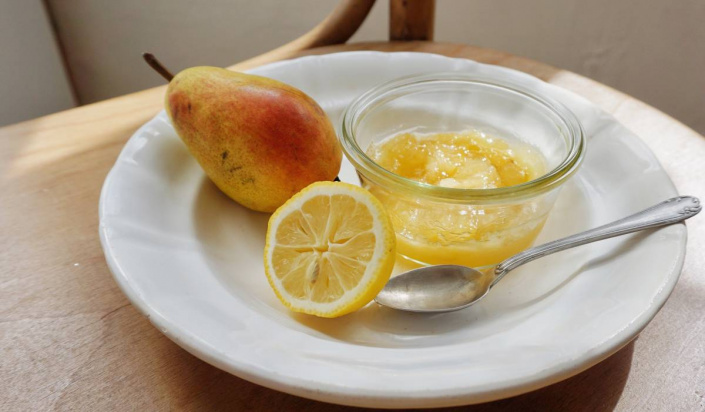 Hruškovo-citronový džem