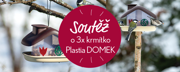 Krmítko Plastia Domek