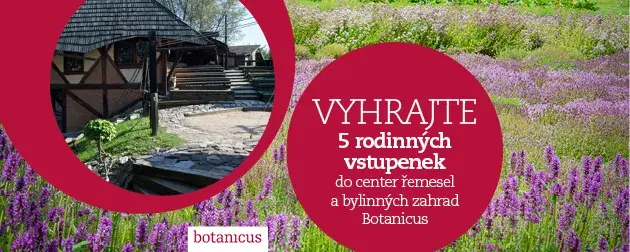 Soutěž o vstupenky do Botanicusu Soutěž o vstupenky do Botanicusu