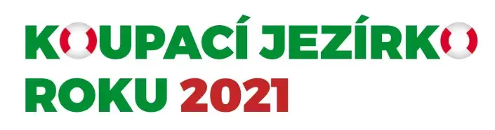 Logo soutěže Koupací jezírko roku 2021 Logo soutěže Koupací jezírko roku 2021