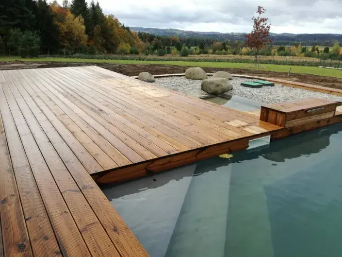 Biobazén v Olešné Biobazén v Olešné