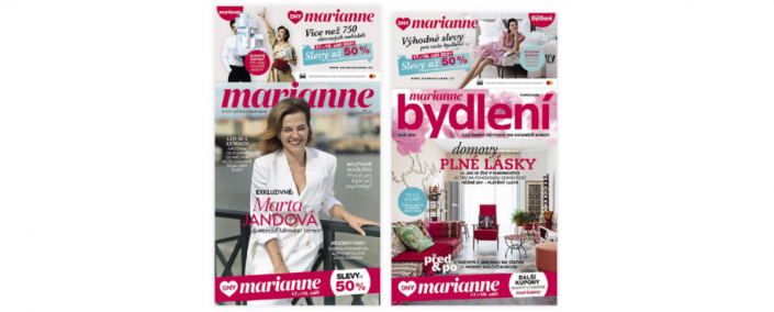 Časopis Marianne a Marianne Bydlení Časopis Marianne a Marianne Bydlení