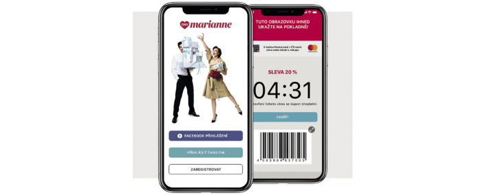 Mobilní aplikace Dny Marianne Mobilní aplikace Dny Marianne