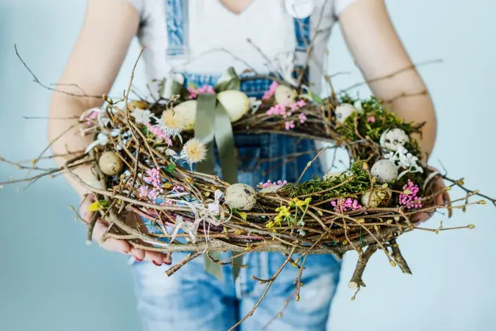 Velikonoční věnec Velikonoční věnec