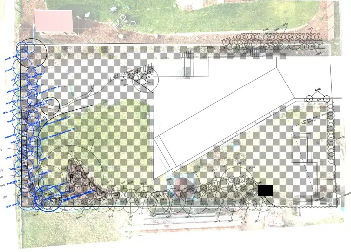 Plánek s rastrem Plánek s rastrem