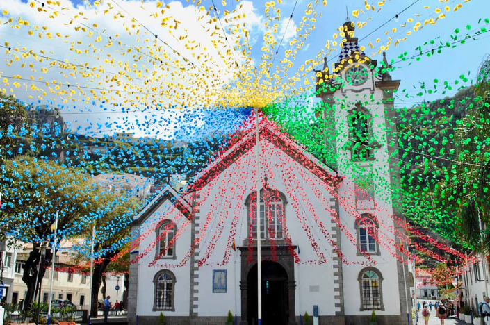 Květinový festival na Madeiře Květinový festival na Madeiře