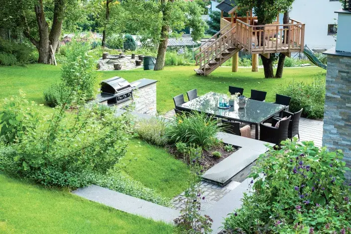 Zahrada ve svahu Zahrada ve svahu