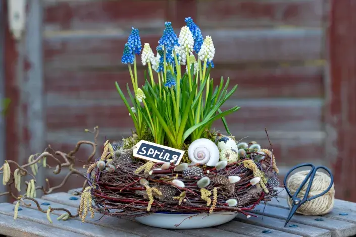 Jarní věnec Jarní věnec