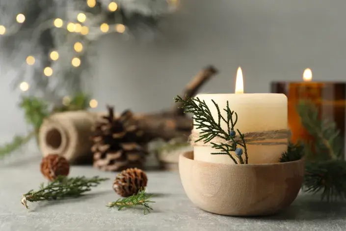 Vánoční svícen Vánoční svícen